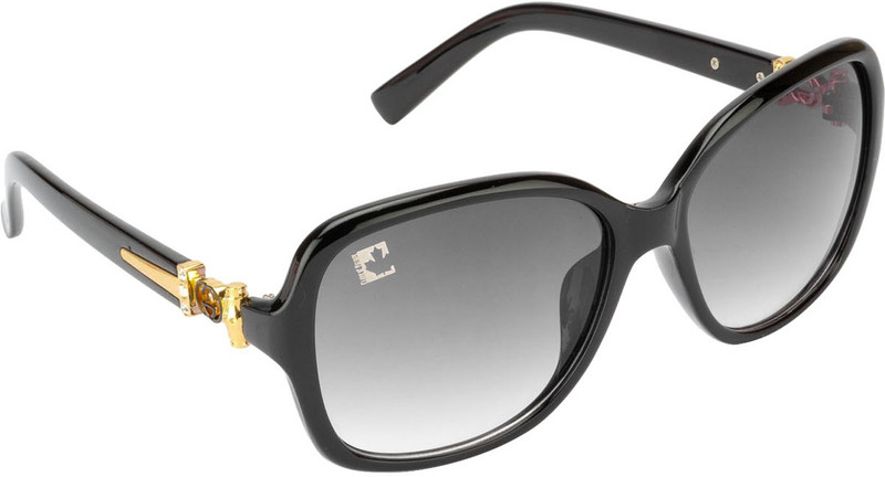 Clark N’ Palmer CNP-D1501-S1 Over-sized Sunglasses(Grey)