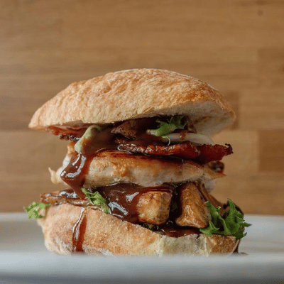 Fiery Chicken Burger