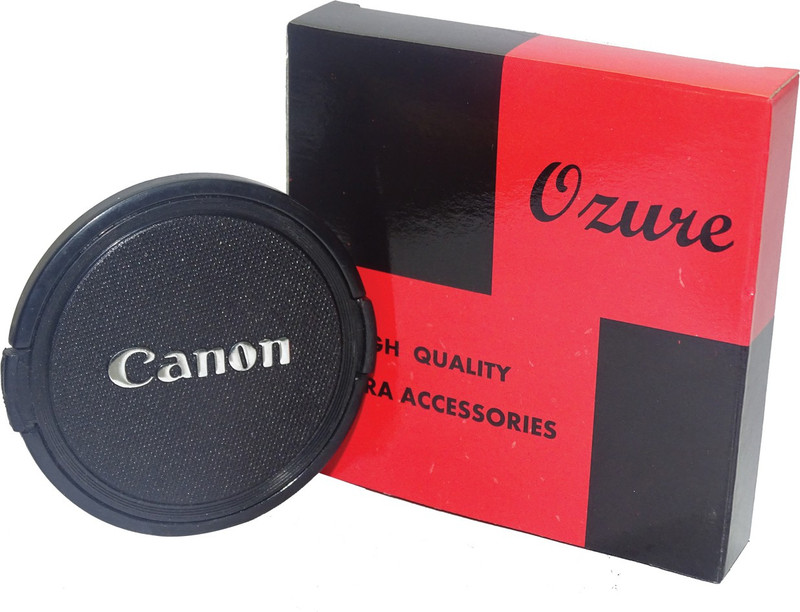 Ozure SELC-C 72 mm  Lens Cap(Black + Silver Embossed, 72 mm)