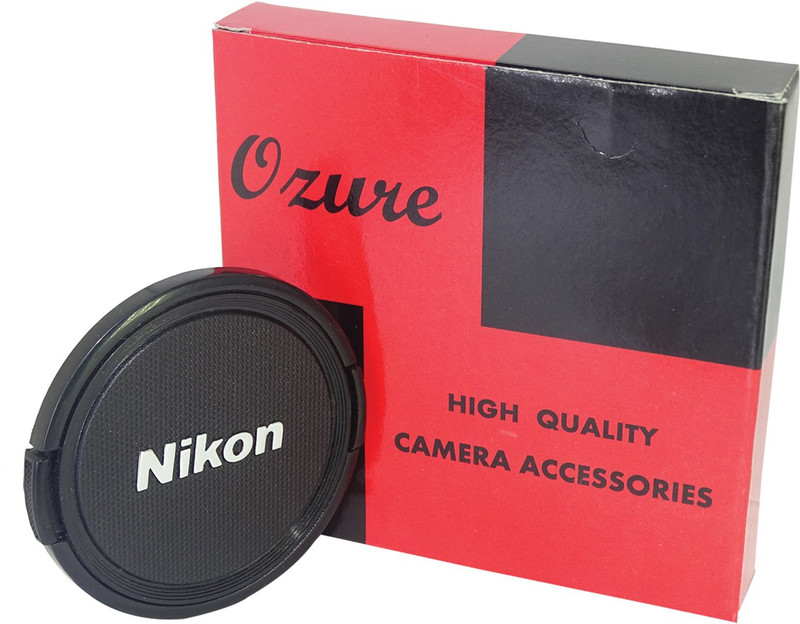 Ozure SELC-N 62 mm  Lens Cap(Black + Silver Embossed, 62 mm)