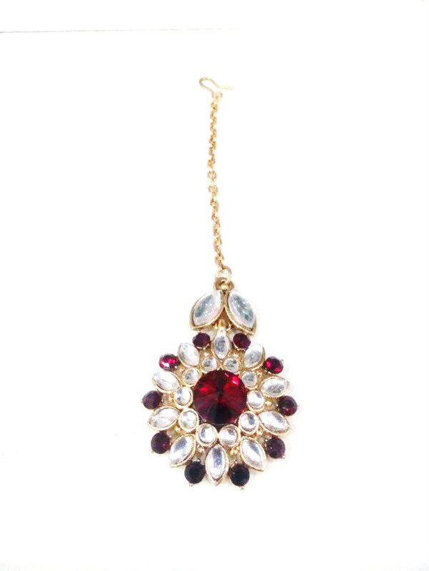 Swetha Antique Copper Maang Tikka