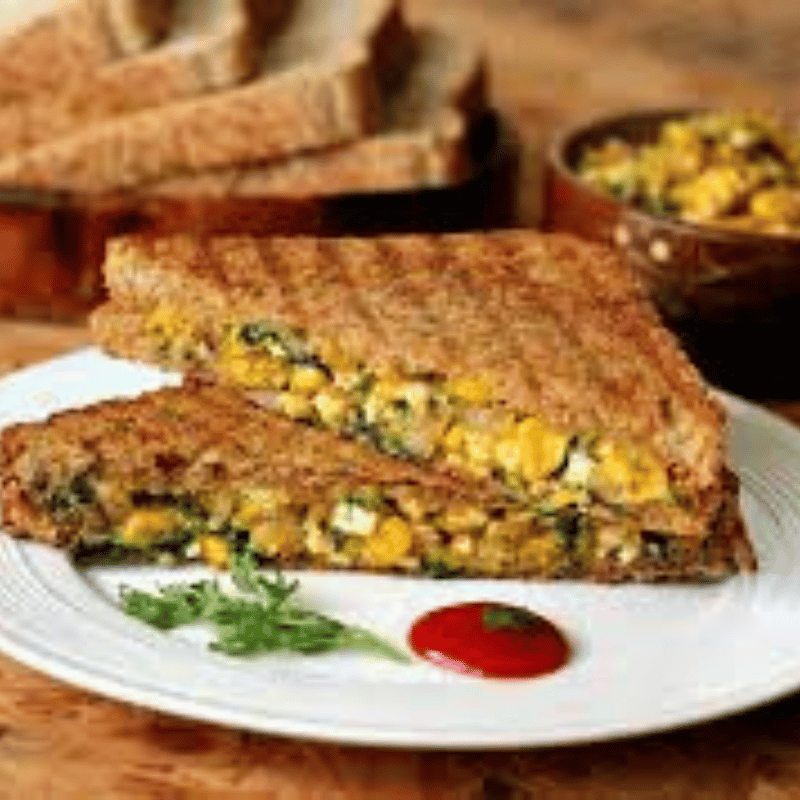 Triple Cheese Explosion Sandwich