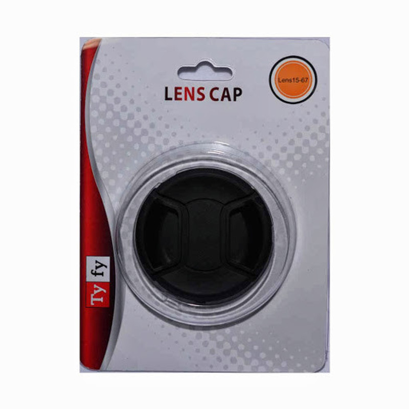 Tyfy 15-67  Lens Cap(Black)