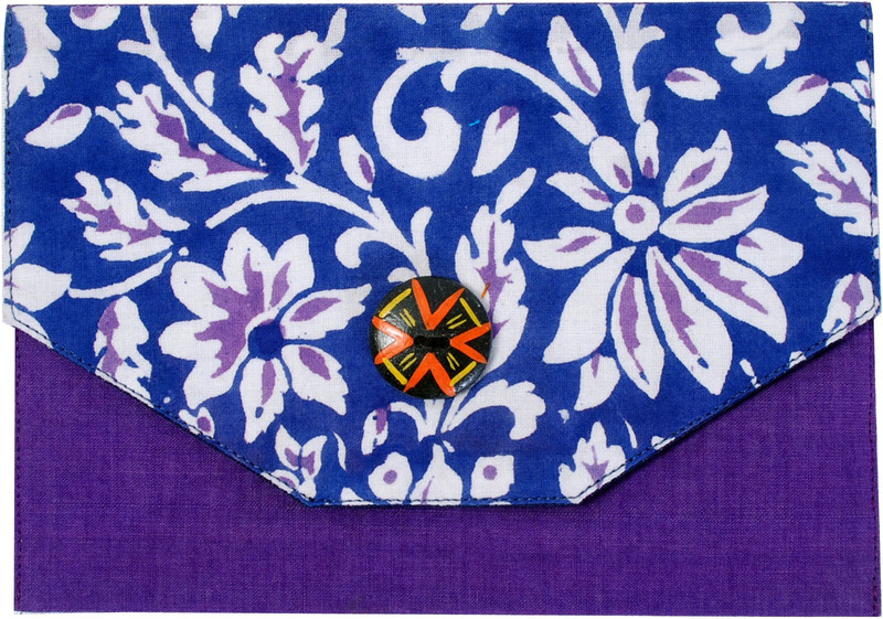 Viniyog Printed Cotton Envelope(Multicolor)