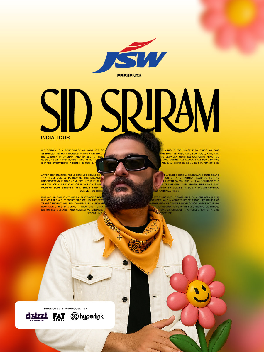 Sid Sriram Live Concert | Bangalore